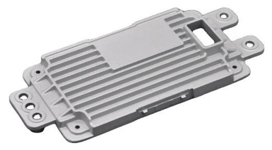 Boîtier de chargeur de voiture sans fil en alliage d'aluminium